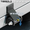 TIBEGOLD Weld on Trailer Hinges, Heavy Duty Dump Trailer Gate