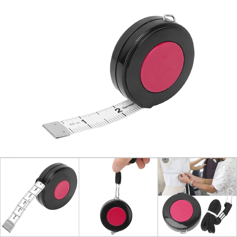 HEEPDD Soft Tape Measure, Retractable Plastic Dual Sided Measuring Tape