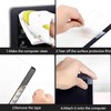 2pc 8" Laptop Notebook Memo Board Sticky Note Holder for