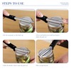 Bailinks Adjustable Jar Opener, 2-Pack Bottle Can Openers with Non-Slip