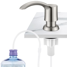 GAGALIFE Kitchen Sink Soap Dispenser - Brushed Nickel, G080BN-G
