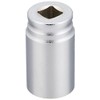 Koken Z-EAL 6.35 mm Insert, 6-Point Semi-Deep Socket, 13 mm,
