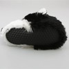 Tierhausschuhe Unisex Slippers Dog Plush Cuddly Warm Winter, black