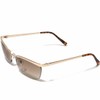 FashionBerry Men's Ikatsume Sunglasses, Thin Frame, Metal, Isolate, Oraora-style, Artisans,