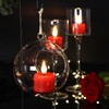 yunsheng 12PCS Red Rechargeable LED Tea Lights Candles with Remote,