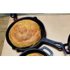 HAWOK Cast Iron Mini Skillet, Round Pan, Mini Server, DIA