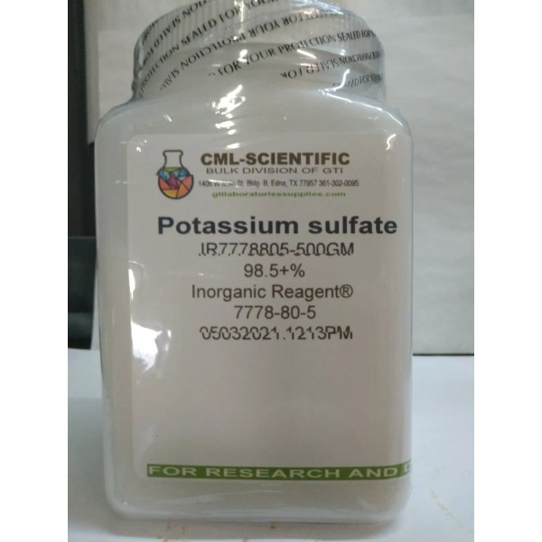 CML-Scientific Potassium sulfate, 98.5+%, Inorganic Reagent® 500g