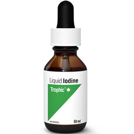 Trophic Liquid Iodine (14.2mg Potassium Iodide & Pure Iodine per Drop), 50ml / Unflavoured