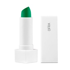 Ofra Lipstick - Lime Green | Long Lasting & Extremely Lipstick | Formula for Hydrated Lips | Bold, Vibrant Color with All-Day Wear | Premium Lipstick for Perfect Green Finish | 4.5g 0.16oz