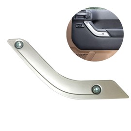 Timilge Interior Door Right Grab Handle Inserts Cover Door Handle Trim Cover for Wrangler JK JKU 2011-2018 with Screw (Right)