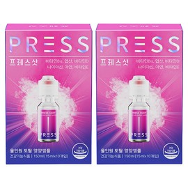 Press Shot All-in-One Total Nutrition Ampoule 10p, 150ml, 2 pieces / 프레스샷 올인원 토탈 영양 앰플 10p, 150ml, 2개
