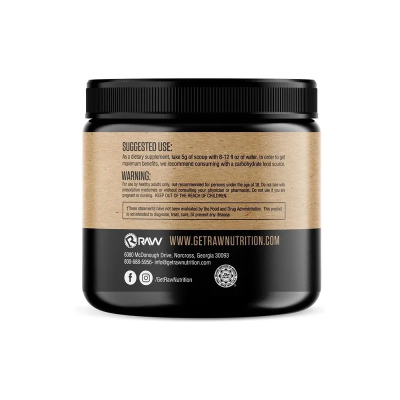 Raw Nutrition Monohidrato De Creatina Micronizada 150g Sfn