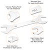 sourcing map Thin Open End spanners SAE, 5/8x11/16 Inches, Slim