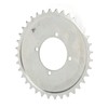 410 Sprocket Toothless Flywheel Kit with Silver Adapter Steel Light