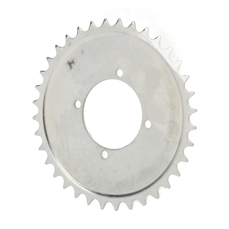 410 Sprocket Toothless Flywheel Kit with Silver Adapter Steel Light