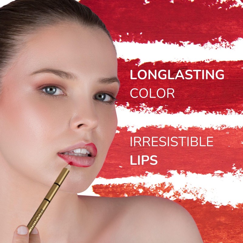 IMPALA | Brooklin Waterproof Lipliner Color Caramel 215 | Permanent