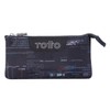 TOTTO Unisex Youth Multi-Purpose Plate Case, Black, One Size