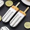 Yosoo Ice Lolly Mold Stainless Steel Popsicle Mold Ice Cream