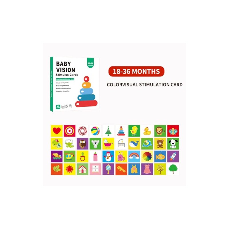 Baby Vision Learning Cards (18-36mo)