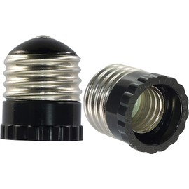KOZATO Socket Adapter E26/E17 Socket Conversion Adapter E26 to E17 Bulb Socket PSE Certified (2)