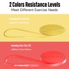 FitBeast Pull Up Bands Set, Yellow&Red 5-35 LBS Resistance Band