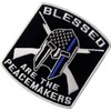 Blessed are The Peacemakers Law Enforcement Embroidered Iron On Sew