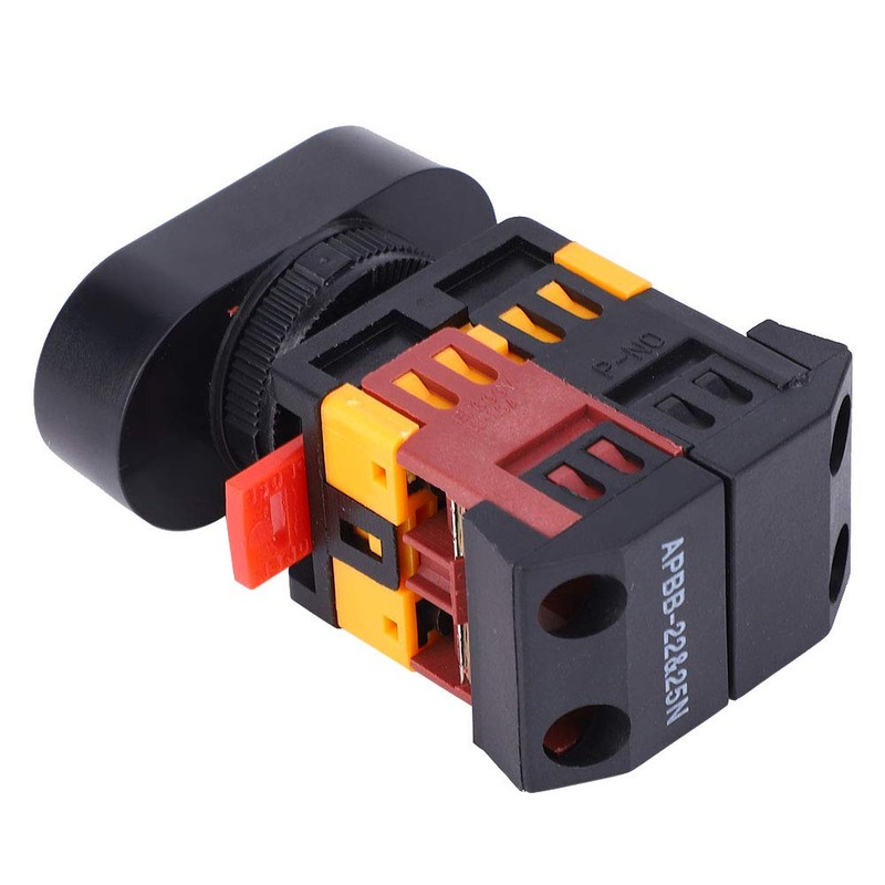 APBB-22 / 25N LED Light Double Push Button Switch NO