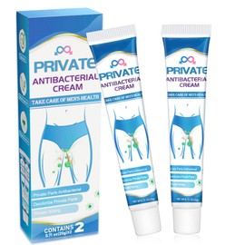 2 Stück Private Antibakterielle Creme, Juckreizcreme für den Privaten Teil des Mannes, Antimykotische Creme für Männer und Frauen zur Schnellen Linderung von Juckreiz und Desodorierung