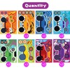 Cartoon Make a Face Stickers, 24 Pieces DIY Puzzle Stickers,