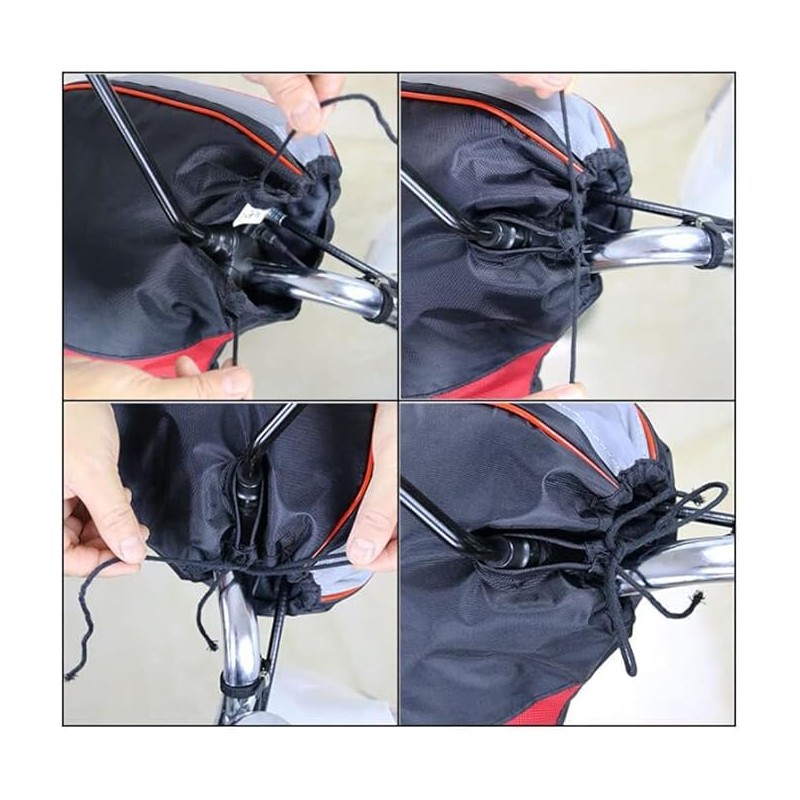 PENINSULA LOVE Waterproof ATV Hand Muffs Motorcycle Handlebar Gloves with
