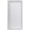 HVAC OV 8 x 16 Inch White Square ABS Plastic