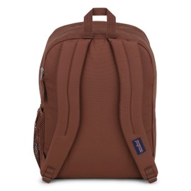 JanSport Laptop Backpack - Computer Bag with 2 Compartments, Ergonomic Shoulder Straps, 15” Laptop Sleeve, Haul Handle - Basic Brown