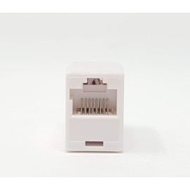 Micro Connectors Cat5e Ethernet Coupler UL Listed White 5-Pack (C20-110L5W-5)