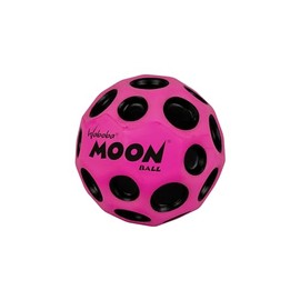 Sunflex® x Waboba® Moon Ball Pink | Jumping Ball | Jumping Rubber Ball | Play Ball | Ball Crater Creates Popping Sound | Easy to Grip | Bouncing Ball for Children