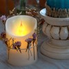 Roowest 20 Pieces Silicone Dipped Candle Light Bulbs Decorative 5w
