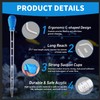 Depeew Aquarium Coral Fish Feeder, 27.7IN Extra Long Turkey Baster