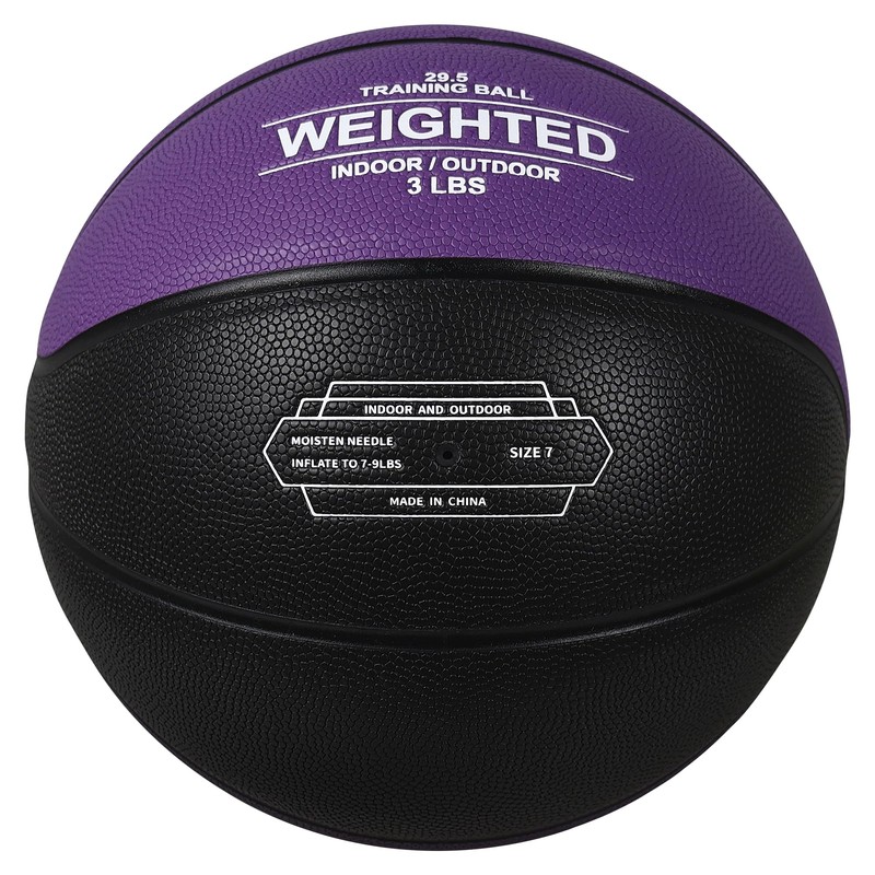 PECOGO Weighted Training Basketball 29.5" 2.2/3/3.3LBS Heavy Training Indoor Outdoor