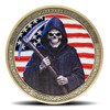 Police Challenge Coin Death Reaper Law Enforcement Medallion Collectible Coin