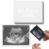 Easy-Slide Photocard Sleeves Photo Protector for 3x4in Ultrasound Pictures