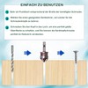KEWAYO Countersink Drill Bit Set for Metal, Countersink 82°, Countersink