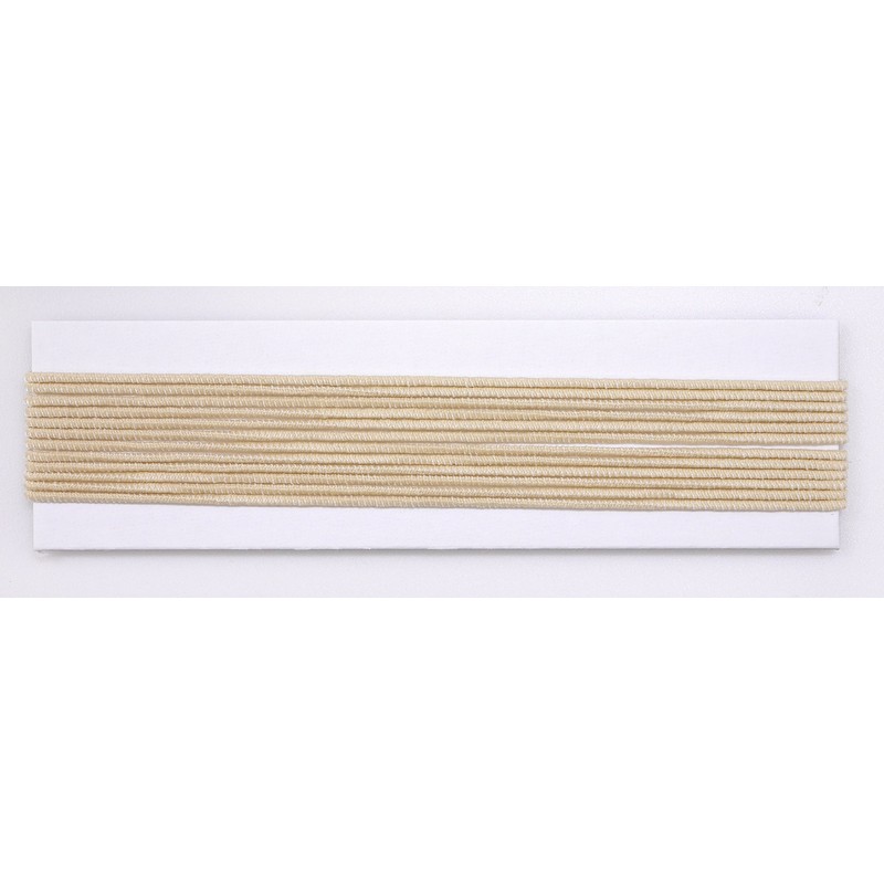 KAWAGUCHI 93-195 Handicraft Supplies, Antibacterial Rubber α, For Masks, Beige
