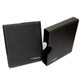 Schulz Coin Album 221E Hellas Book Forder Holder Binder Collection/Mix Pages £1, £2, 20p,10p, 50p Olympic [BLACK]