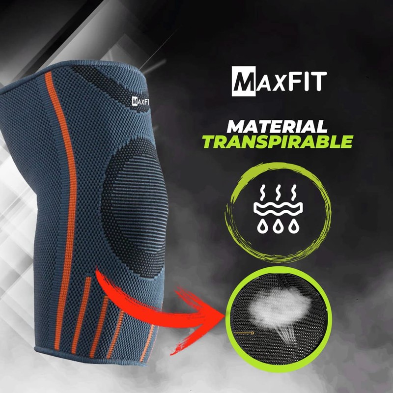 MaxFit 1 Codera para Gym, coderas ortopédica, Protección Completa para