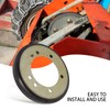 Hoypeyfiy 1Pc 04743700 Friction Wheel Drive Disc Replacement for Snowblower,