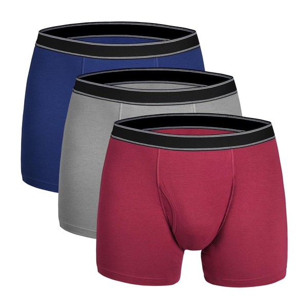 TIICHOO Mens Incontinence Pants Washable Urinary Leakproof Boxer Shorts with