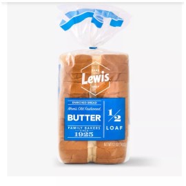 LEWIS BUTTER SPLIT TOP HALF LOAF