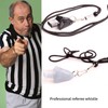 Starvway Sports referee whistle, 2-piece set of triangular shaped bean