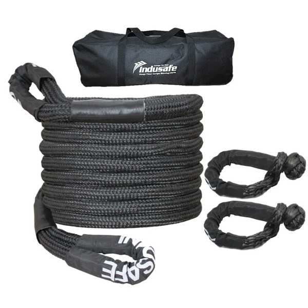 Indusafe 1" x 20' Kinetic Energy Recovery Rope 48000 lbs