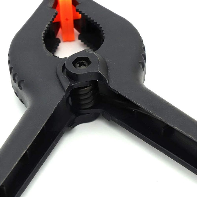 JKG® 6 x Spring Clamps Heavy Duty - Nylon Plastic