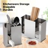 Utensil Drying Rack Stainless Steel Hanging Rack Chopsticks Spoon Fork